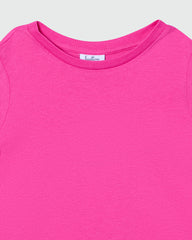OVS GIRLS TOPS BASIC T-SHIRT PINK / 24-30 M