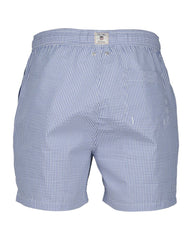SEERSUCKER SWIM SHORTS Blue / S