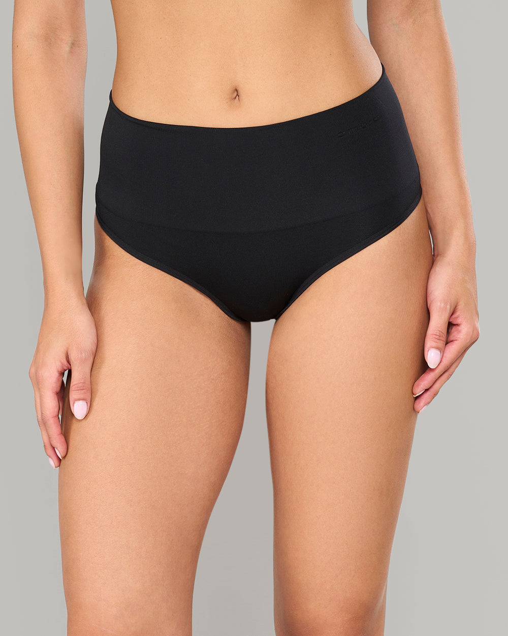 LA SENZA SEAMLESS SMOOTHIES 2 PACK GSTRING BLACK / 8/10