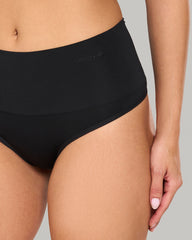 LA SENZA SEAMLESS SMOOTHIES 2 PACK GSTRING BLACK / 8/10