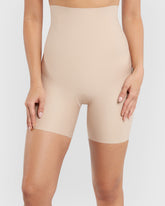 Laser Shape High Waist Mid-Thigh Shaper Shorts NUDE / 12