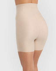 Laser Shape High Waist Mid-Thigh Shaper Shorts NUDE / 12