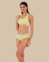 ISLA & EVIE TRENDY DAIQUIRI GREEN BRA TOP DAIQUIRI GREEN / S