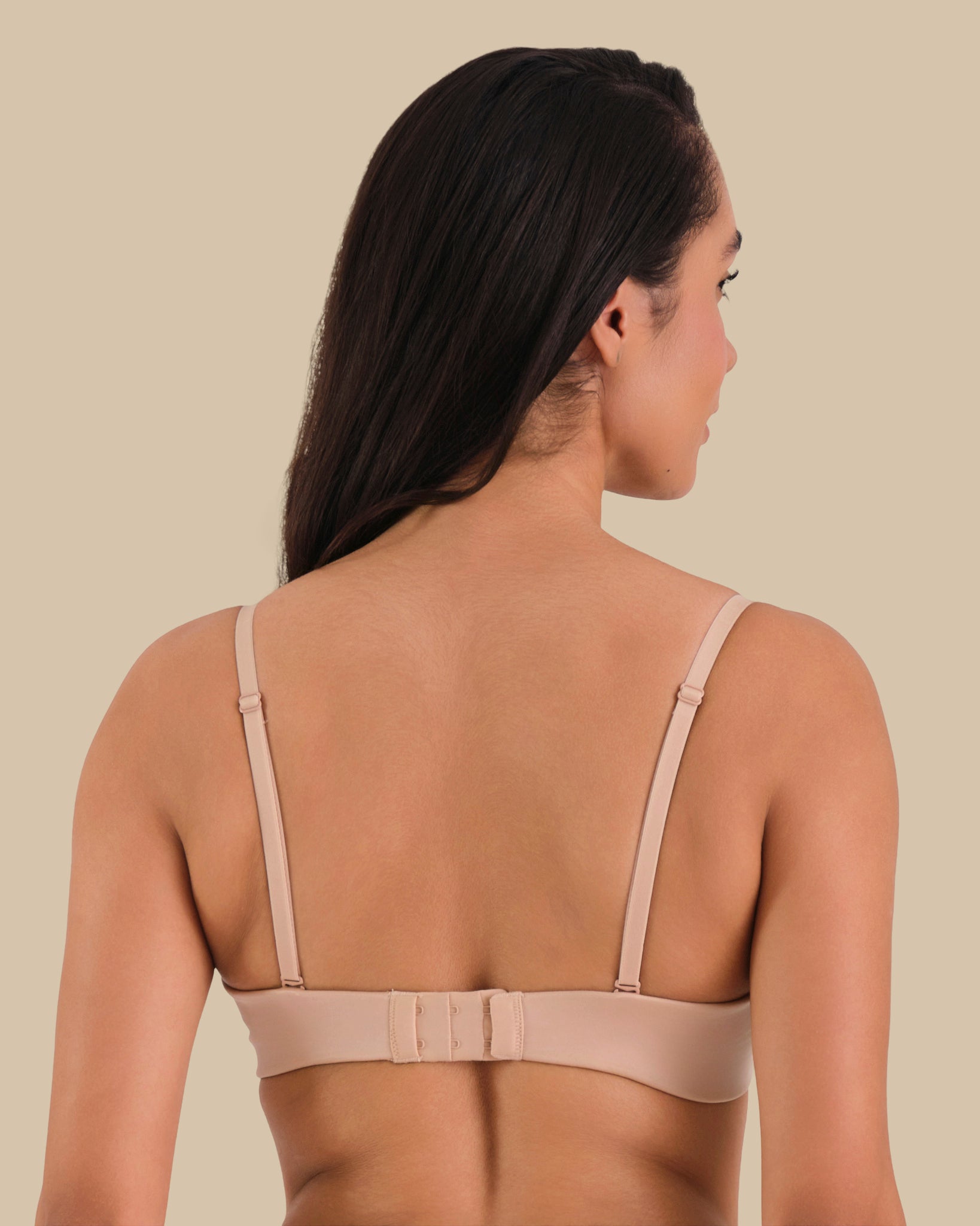 ISLA & EVIE  STRAPLESS SILICON MULTIWAY BRA RUGBY TAN / 34B