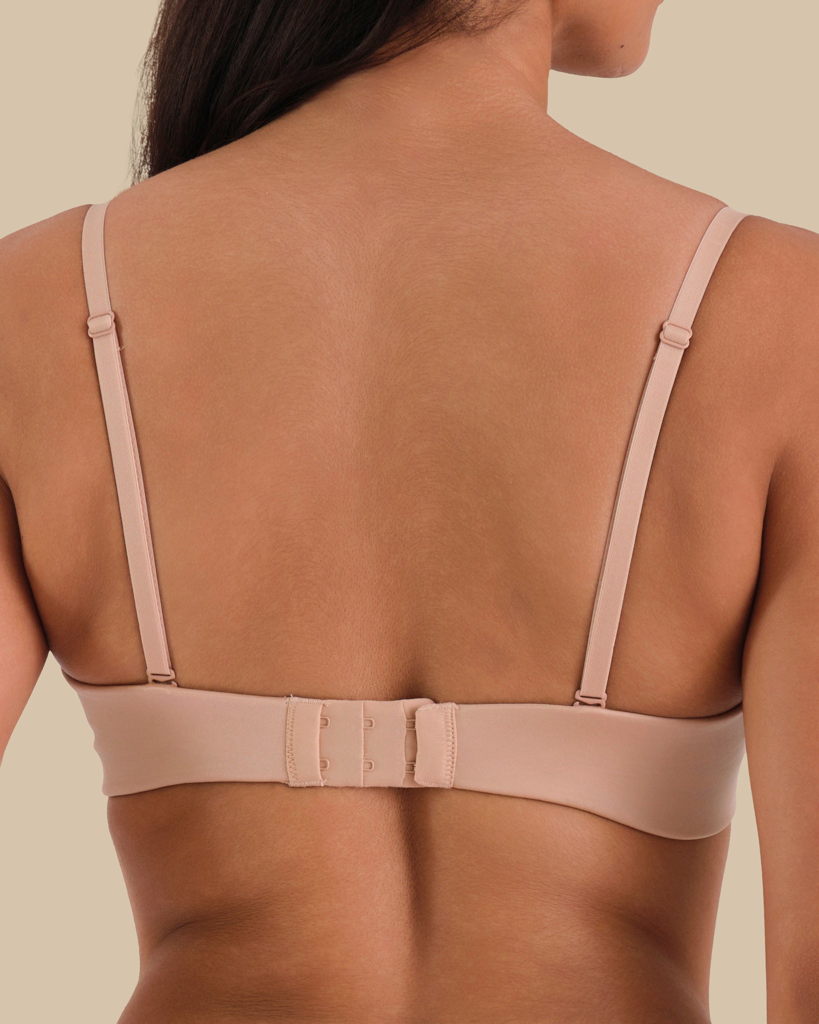 ISLA & EVIE  STRAPLESS SILICON MULTIWAY BRA RUGBY TAN / 34B