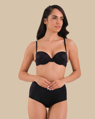 ISLA & EVIE BALCONETTE BRA BLACK / 34B