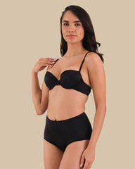 ISLA & EVIE BALCONETTE BRA BLACK / 34B
