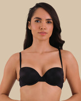 ISLA & EVIE BALCONETTE BRA BLACK / 34B