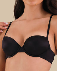ISLA & EVIE BALCONETTE BRA BLACK / 34B