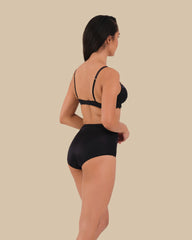 ISLA & EVIE SEAMLESS SHORTIE PANTIES Black / S