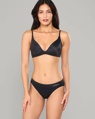 LA SENZA FIRST WF PLUNGE BRA BLACK / 34B