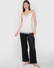 Sainted Sisters Sexy Sleep Cami White / M