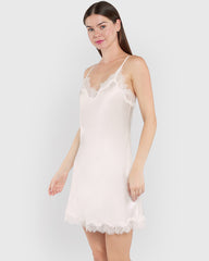 Sainted Sisters Sexy Sleep Slip White / M