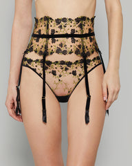 SEXY BLACK GARTER BLACK / 10