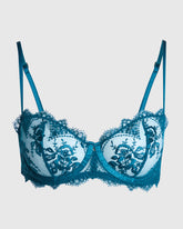 Sainted Sisters Obvious Unlined Balconette Bra Teal / M