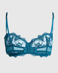 Sainted Sisters Obvious Unlined Balconette Bra Teal / M