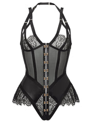 Ann Summers رداء Teddy الفاضح مفتوح المنشعب