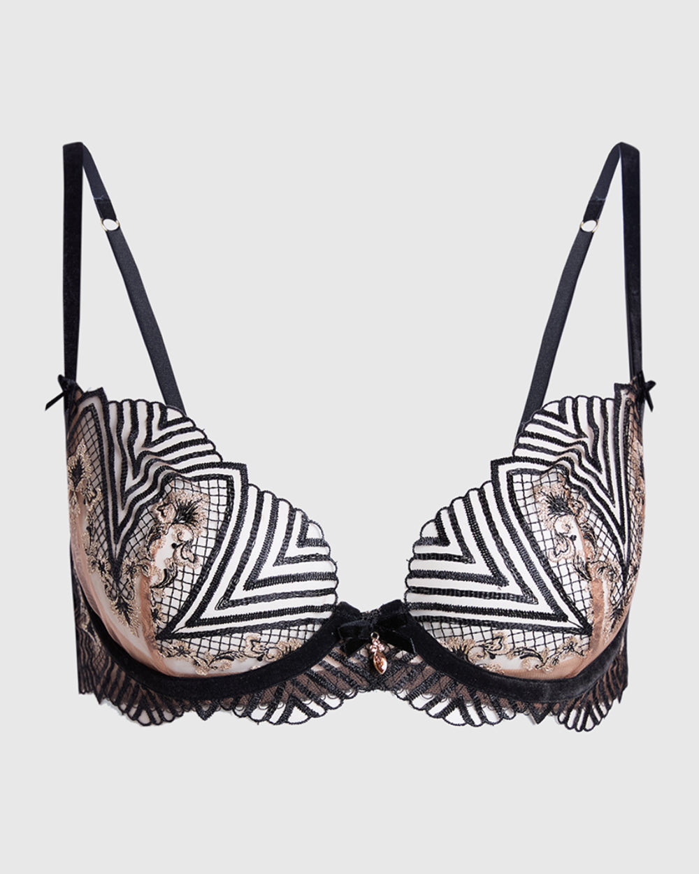 Dita Von Teese Fortunia Unlined Plunge Bra Dita Von Teese Fortunia Unlined Plunge Bra