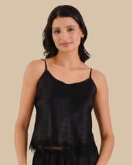 Isla & Evie Cami BLACK BEAUTY-LSI / S