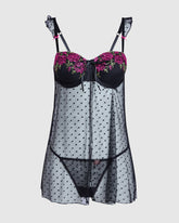 Isla & Evie Sexy Sleep Cupped Babydoll