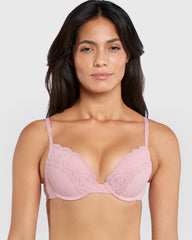 Isla & Evie Trendy Pushup Plunge Bra