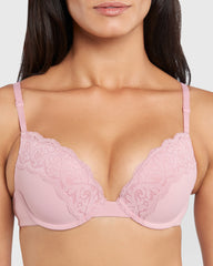 Isla & Evie Trendy Pushup Plunge Bra