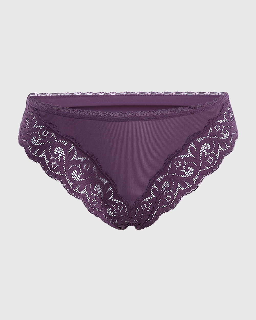 Isla & Evie Trendy Cheeky Panty Purple / M