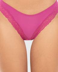 La Senza Isla And Evie Casual Comfort Rib Cheeky Panty Baton Rouge Baton Rouge / S