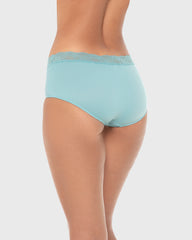 La Senza Isla And Evie Casual Comfort Rib Boyshort Panty Reef Waters Reef Waters / S