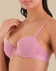 LA SENZA COTTON LOGO BRA 3QJY / 34B