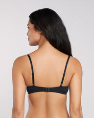 La Senza Trendy Pushup Plunge Bra BLACK / 34B