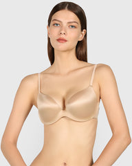 La Senza Body Kiss Plunge Bra Beige / 34B