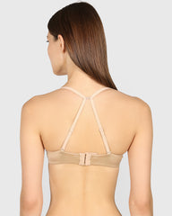 La Senza Body Kiss Plunge Bra Beige / 34B