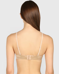 La Senza Body Kiss Plunge Bra Beige / 34B