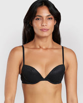 La Senza Remix Plunge Bra Black / 34B