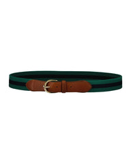 STRIPED WEBBING BELT Green / 80X32