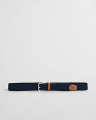 ELASTIC BRAIDED BELT Blue / 80X32