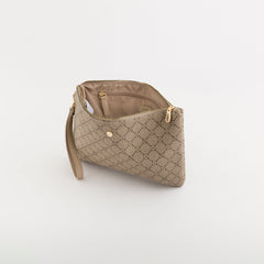 Pouches-Diana Wallet Single Size / Taupe/Light Taupe