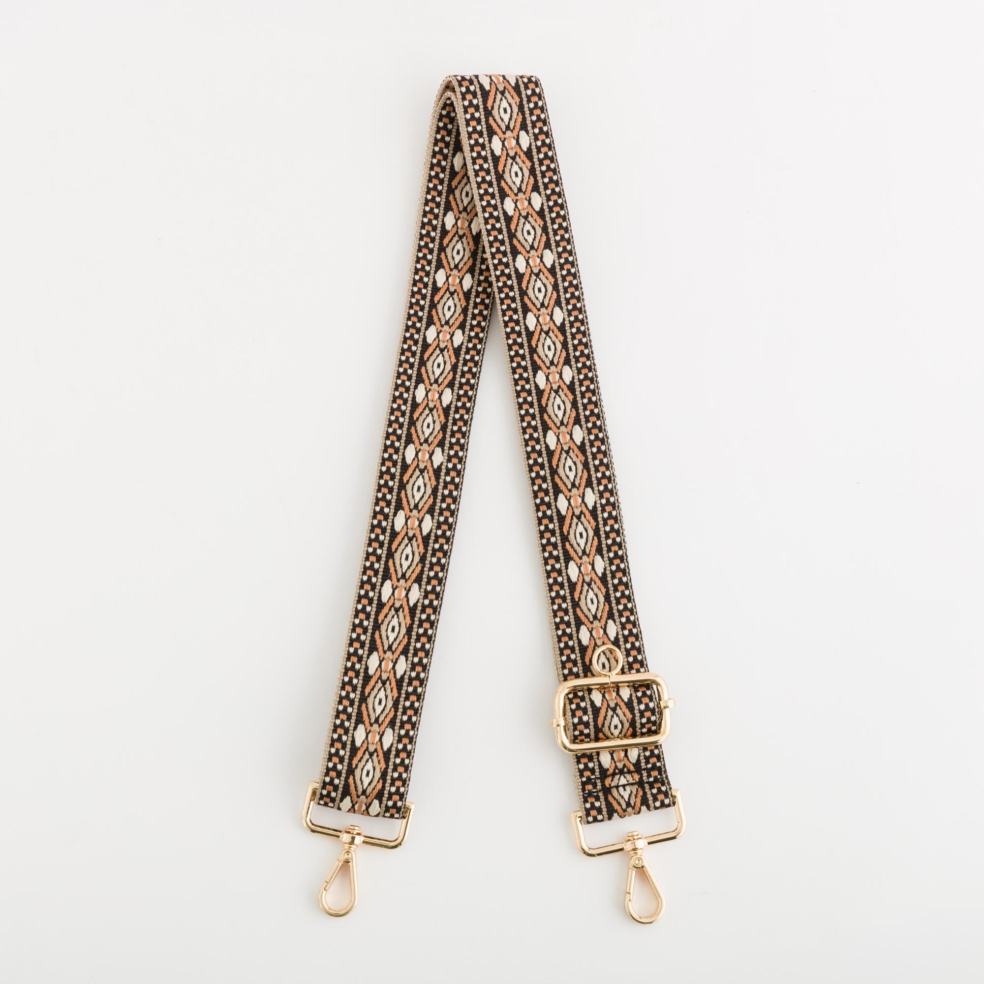 Bag Straps-Lavinia Det.Shoulder Single Size / Tan/Multicolour