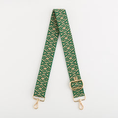 Bag Straps-Lavinia Det.Shoulder Single Size / Forest/Beige