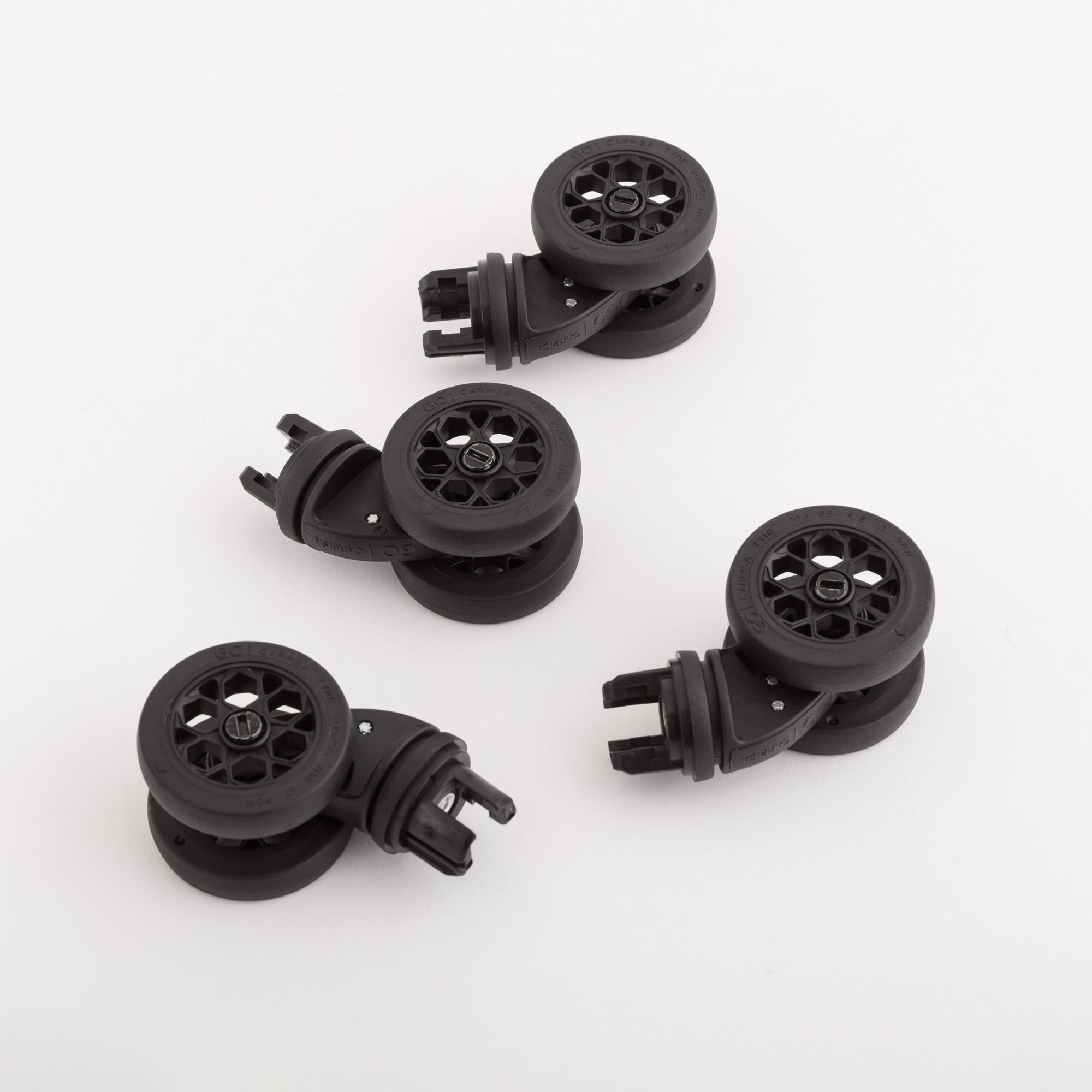 Luggage Wheels-Silent Carpisa Wheels 3.0 Single Size / Black