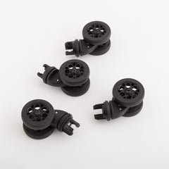 Luggage Wheels-Silent Carpisa Wheels 3.0 Single Size / Black