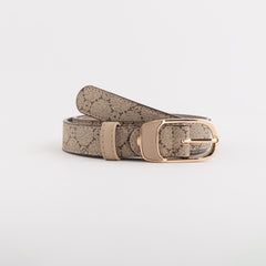 Belts-Cinture Continuative Single Size / Taupe/Light Taupe
