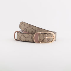 Belts-Cinture Continuative Single Size / Taupe/Onion