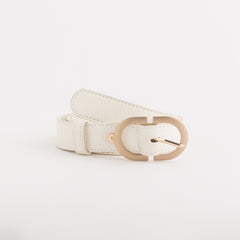 Belts-Cecilia Belts Single Size / Cream
