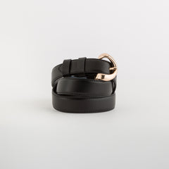 Women's Belt Lady Belt Leather Black