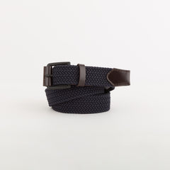 Men's Leather Belt - Braided Belt Go