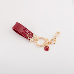 Keyrings-Bow Strass Keychain Single Size / Cherry