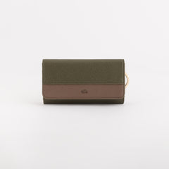 Keyrings-Berna Wallet Single Size / Forest/Taupe