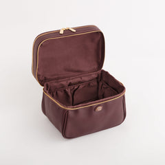 Toiletry Bags-Leonia Accessories Single Size / Plum